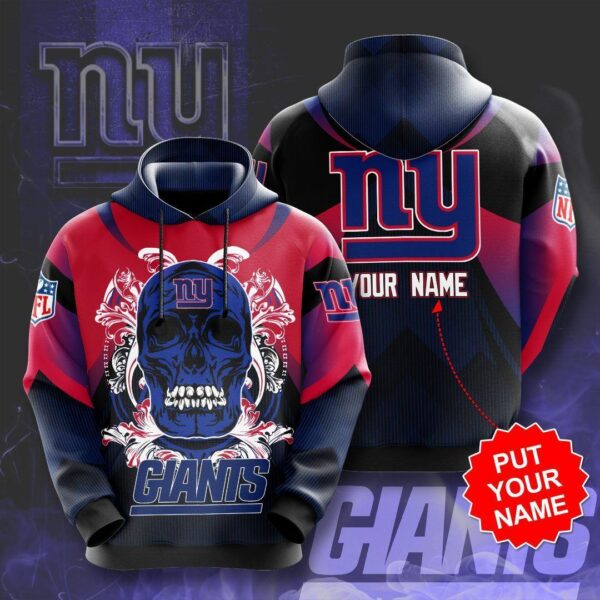 New York Giants 3D Hoodie For Fans