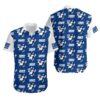 New York Giants Mickey Mickey and Flowers Hawaiian Shirt For Fans New York Giants Mickey Mickey and Flowers Hawaiian Shirt For Fans