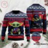 New england Patriots nfl baby yoda UGLY CHRISTMAS SWEATER custom