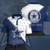 Nfl Dallas Cowboys full 3D Polo shirt for fans Nfl Dallas Cowboys full 3D Polo shirt for fans