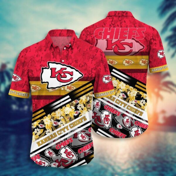 Kansas City Chiefs NFL Hawaiian Aloha Shirt For Fans