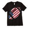 big ball of american flag T Shirts design for fans