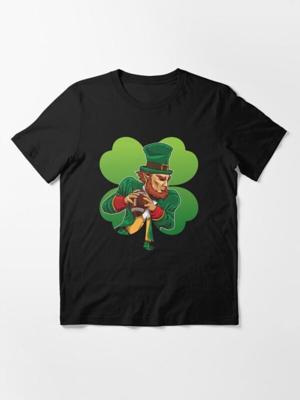 football american Lucky Irish T shirt happy stpatrick's day