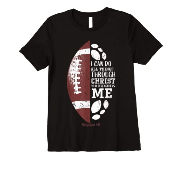 football slogan stronger gift t shirt for fans