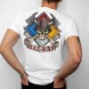hazardous materials skull t-shirt back print hazardous materials skull t shirt back print