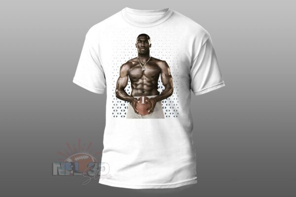 hot semi naked player football body t shirt unisex for fans