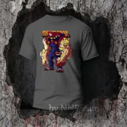 mario-kill-of-zombie-t-shirt-classic