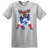 new england patriots nfl Minute Moose Throwback T shirt classic