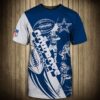 nfl Dallas Cowboys Graphic Cartoon player football 3d T-shirt custom fan nfl Dallas Cowboys Graphic Cartoon player football 3d T shirt custom fan