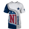 nfl Dallas Cowboys summer football T shirt 3D custom fan