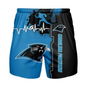Carolina Panthers NFL full 3D Printed short