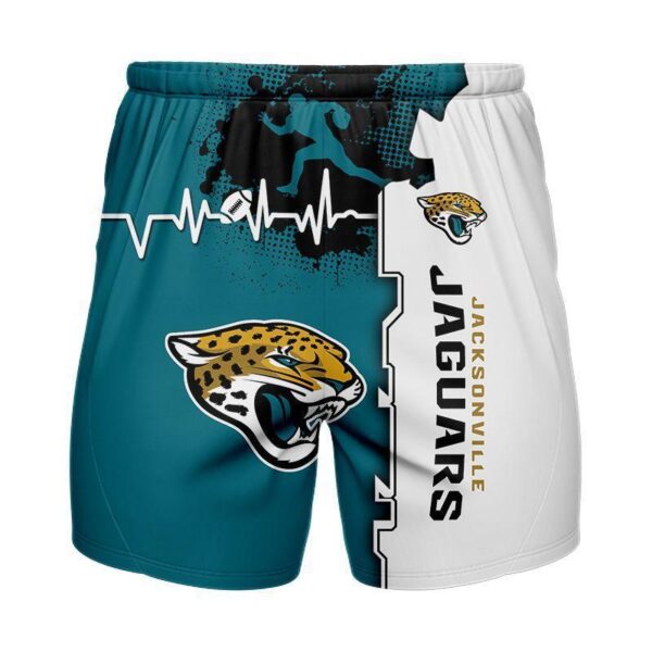 Jacksonville Jaguars 3D Printed Shorts