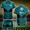 Miami Dolphins NFL Hawaiian shirt short polynesian