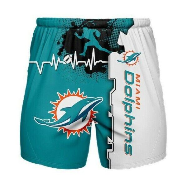 Miami Dolphins NFL full 3D Printed short