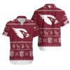 NFL ARIZONA CARDINALS UGLY CHRSITMAS HAWAIIAN SHIRT FOR FANS