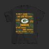 NFL American Football All Players Team Green Bay Packers T Shirt For Fans