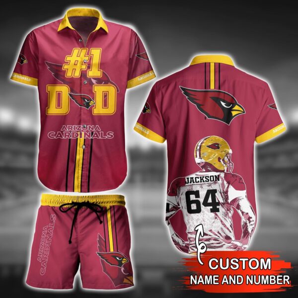 NFL Arizona Cardinals Hawaiian Shirt Personalized