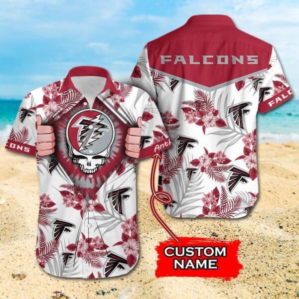 NFL Atlanta Falcons Grateful Dead Hawaiian Shirt For Fans