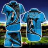 NFL Carolina Panthers Hawaiian Shirt Short 2