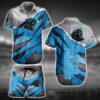 NFL Carolina Panthers Hawaiian Shirt Short 6 for fans