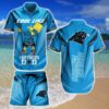NFL Carolina Panthers Hawaiian Shirt Short Cool Like