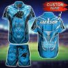 NFL Carolina Panthers Hawaiian Shirt Short Peronalized