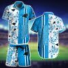 NFL Carolina Panthers Hawaiian Shirt Shorts