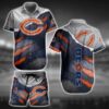 NFL Chicago Bears Hawaiian Shirt Short t9J