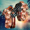 NFL Cincinnati Bengals Flag Flower football 3d Hawaiian Shirt short