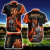 NFL Cincinnati Bengals Hawaiian Shirt Short For Fans 12 NFL Cincinnati Bengals Hawaiian Shirt Short For Fans 12