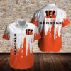 NFL Cincinnati Bengals lava Hawaii full 3D Shirt