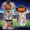 NFL Cleveland Browns Hawaiian Shirt Short