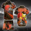 NFL Cleveland Browns Hawaiian Shirt Short For Fans