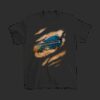 NFL Football Logo 3D Art Chest Buffalo Bills Tattoo T Shirt For Fans