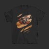 NFL Football Logo 3D Art Chest Chicago Bears Tattoo T Shirt For Fans