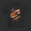 NFL Football Logo 3D Art Chest Cleveland Browns Tattoo T shirt For Fans