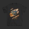 NFL Football Logo 3D Art Chest Indianapolis Colts Tattoo T Shirt For Fans