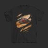 NFL Football Logo 3D Art Chest Kansas City Chiefs Tattoo T Shirt For Fans