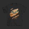 NFL Football Logo 3D Art Chest Los Angeles Chargers Tattoo T Shirt For Fans