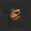 NFL Football Logo 3D Art Chest New England Patriots Tattoo T Shirt For Fans