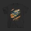 NFL Football Logo 3D Art Chest Seattle Seahawks Tattoo T Shirt For Fans