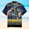 NFL Green bay Packer Hawaiian full 3D shirt for fans