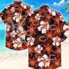 NFL Hawaiian Shirt Chicago Bears Flower 3D