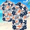 NFL Hawaiian Shirt Denver Broncos Flower 3D