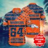 NFL Hawaiian Shirt Denver Broncos Shorts Tshirt star Custom Name Number NFL Hawaiian Shirt Denver Broncos Shorts Tshirt star Custom Name Number