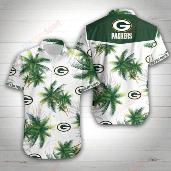 NFL Hawaiian Shirt Green Bay Packers 3D For Fans