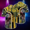 NFL Hawaiian Shirt Green Bay Packers and Tshirt skull