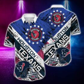 NFL Hawaiian Shirt Houston Texans and Tshirt rugby helmet