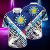 NFL Hawaiian Shirt Los Angeles Chargers Tshirt Rugby Helmet