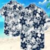 NFL Hawaiian Shirt Los Angeles Rams Flower For Fans